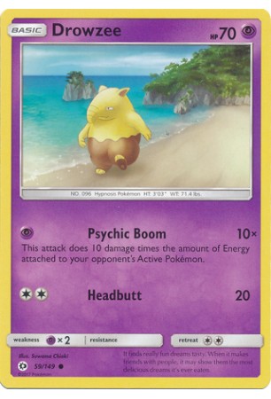 Drowzee - SM01/059 - Common