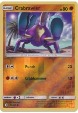 Crabrawler - SM01/072 - Common (Reverse Holo)