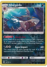 Sharpedo - SM01/082 - Rare Holo (Reverse Holo)