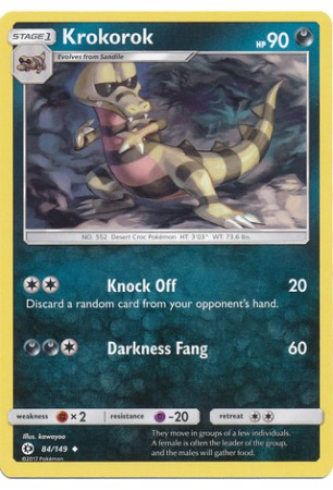 Krokorok - SM01/084 - Uncommon