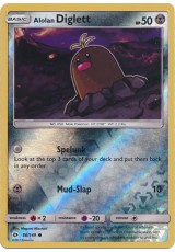 Alolan Diglett - SM01/086 - Common (Reverse Holo)