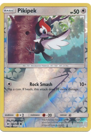 Pikipek - SM01/106 - Common (Reverse Holo)