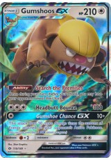 Gumshoos-GX - SM01/110 - Ultra Rare