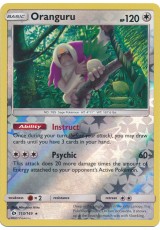 Oranguru - SM01/113 - Rare Holo (Reverse Holo)