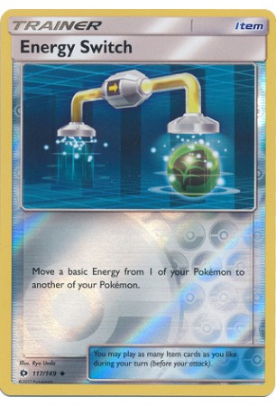 Energy Switch - SM01/117 - Uncommon (Reverse Holo)