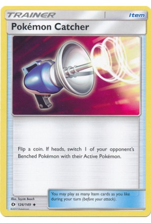 Pokémon Catcher - SM01/126 - Uncommon