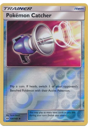 Pokémon Catcher - SM01/126 - Uncommon (Reverse Holo)