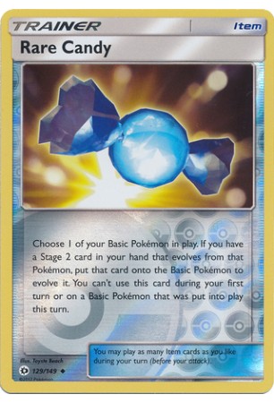 Rare Candy - SM01/129 - Uncommon (Reverse Holo)