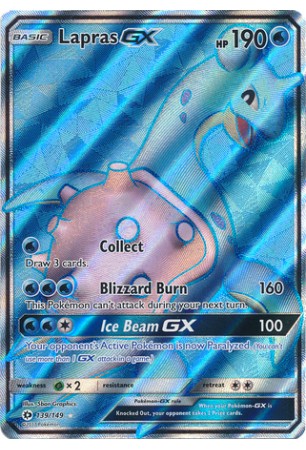 Lapras-GX - SM01/139 - Ultra Rare (Full Art)