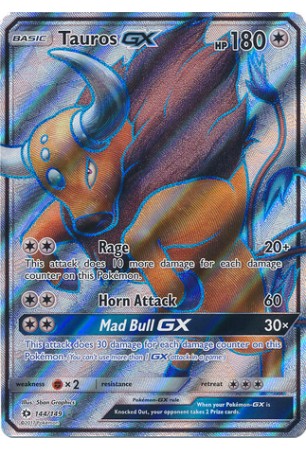 Tauros-GX - SM01/144 - Ultra Rare (Full Art)