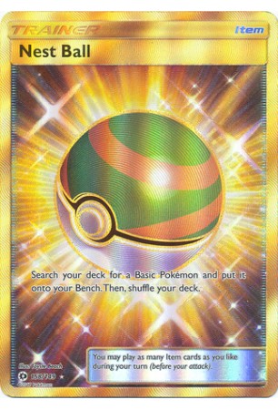 Nest Ball - SM01/158 - Shiny Holo Rare