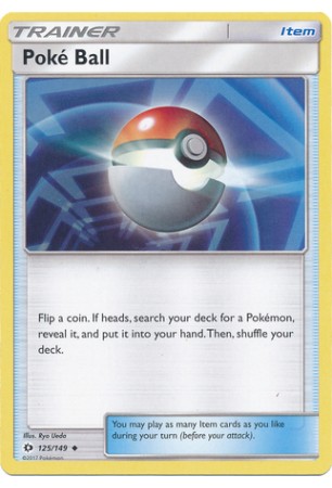 Poké Ball - SM01/125 - Uncommon