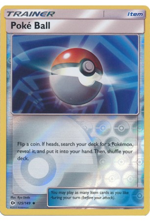 Poké Ball - SM01/125 - Uncommon (Reverse Holo)