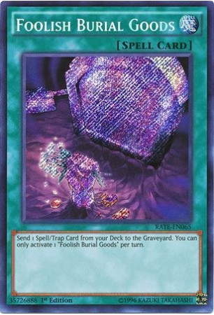 Foolish Burial Goods - RATE-EN065 - Secret Rare