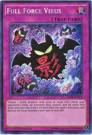 Full Force Virus - RATE-EN078 - Secret Rare