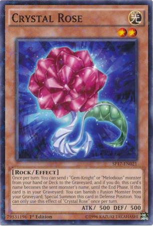 Crystal Rose - SP17-EN021 - Starfoil