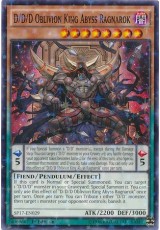 D/D/D Oblivion King Abyss Ragnarok - SP17-EN029 - Starfoil