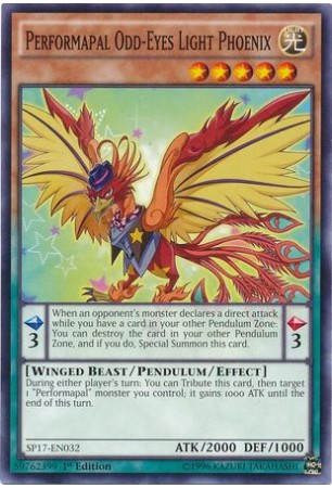 Performapal Odd-Eyes Light Phoenix - SP17-EN032 - Common