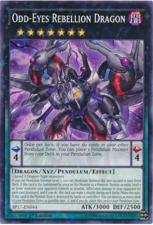 Odd-Eyes Rebellion Dragon - SP17-EN044 - Starfoil