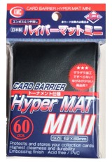 Deck Protector KMC Mini (60 Sleeves) - Hyper Mat Black