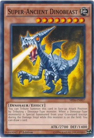 Super-Ancient Dinobeast - SR04-EN007 - Common