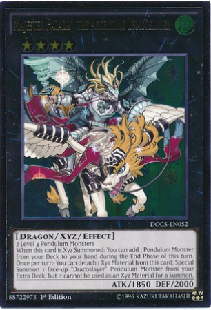 Majester Paladin, the Ascending Dracoslayer - DOCS-EN052 - Ultra Rare