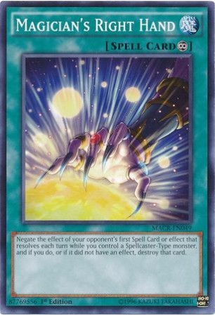 Magician's Right Hand - MACR-EN049 - Common