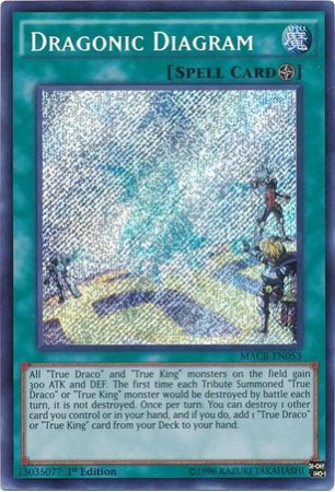 Dragonic Diagram - MACR-EN053 - Secret Rare