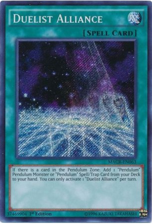 Duelist Alliance - MACR-EN063 - Secret Rare