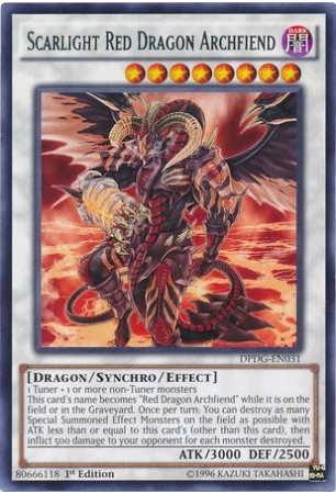 Scarlight Red Dragon Archfiend - DPDG-EN031 - Rare