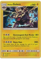 Alolan Golem - SM02/042 - Rare Holo