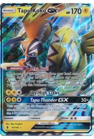 Lata Pokemon Tapu Koko gx Tapu bulu gx Original Copag em Promoção na  Americanas