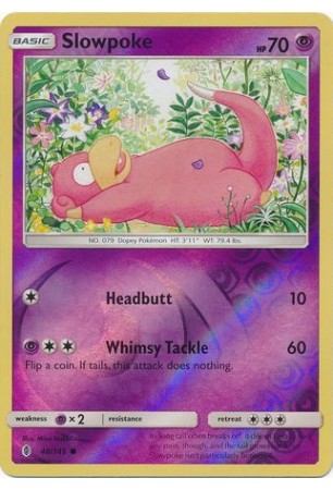 Slowpoke - SM02/048 - Common (Reverse Holo)