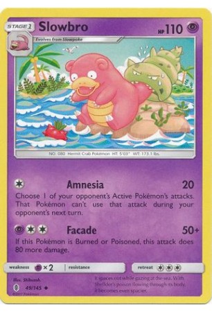 Slowbro - SM02/049 - Uncommon