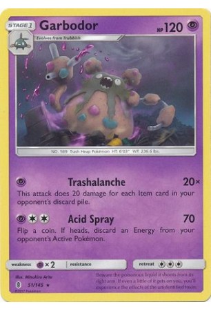 Garbodor - SM02/051 - Rare