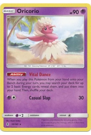 Oricorio -SM02/055 - Rare