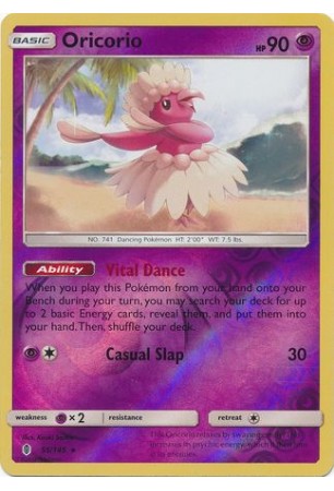 Oricorio -SM02/055 - Rare (Reverse Holo)