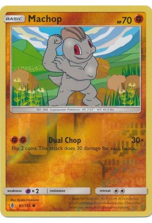 Machop - SM02/062 - Common (Reverse Holo)