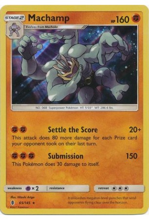 Machamp - SM02/065 - Rare Holo