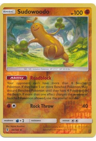 Sudowoodo - SM02/066 - Uncommon (Reverse Holo)