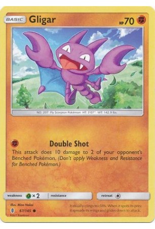 Gligar - SM02/067 - Common