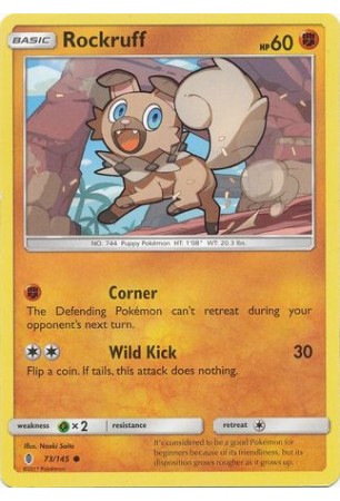 Rockruff - SM02/073 - Common