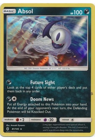 Absol - SM02/081 - Rare Holo