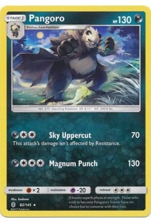 Pangoro - SM02/082 - Rare