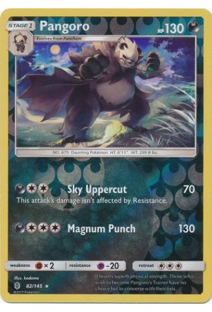 Pangoro - SM02/082 - Rare (Reverse Holo)