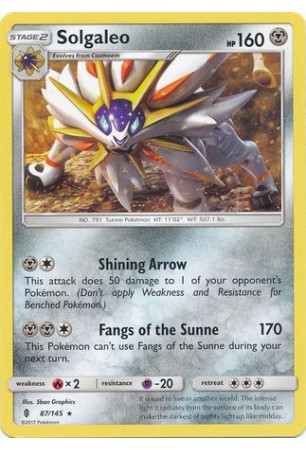 Solgaleo - SM02/087 - Rare