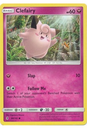 Clefairy - SM02/088 - Common