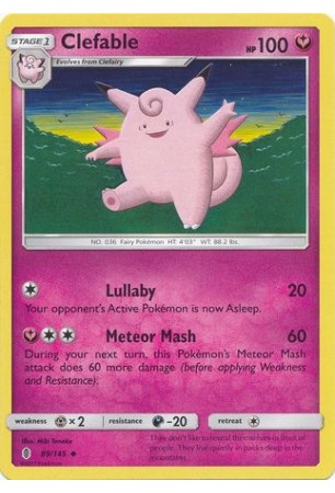 Clefable - SM02/089 - Uncommon