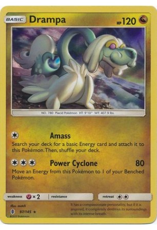 Drampa - SM02/097 - Rare Holo