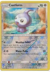 Castform - SM02/105 - Common (Reverse Holo)